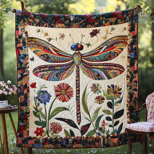 Mystic Meadow Flight Quilted Blanket NCU0PT5001