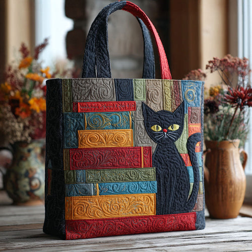Mystic Meow Quilted Tote Bag NCU0PT8893