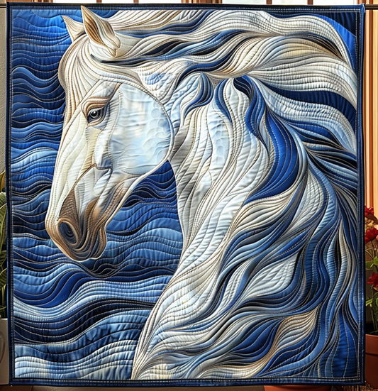 Mystic Mustang Quilted Blanket NCU0DV3453