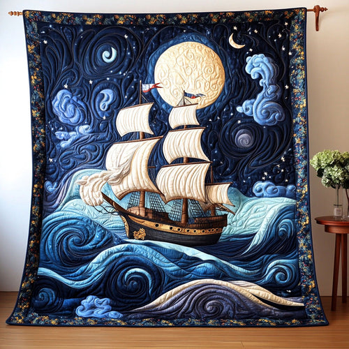 Mystic Sails Quilted Blanket NCU0PT3401