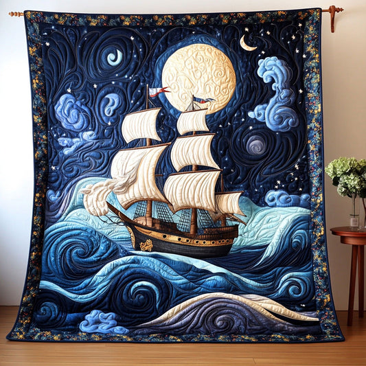Mystic Sails Quilted Blanket NCU0PT3401