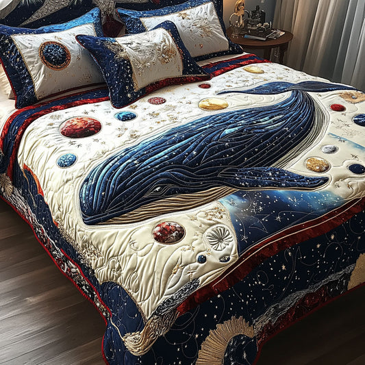 Mystic Sea of Stars 3-Piece Quilted Bedding Set NCU0PT3764