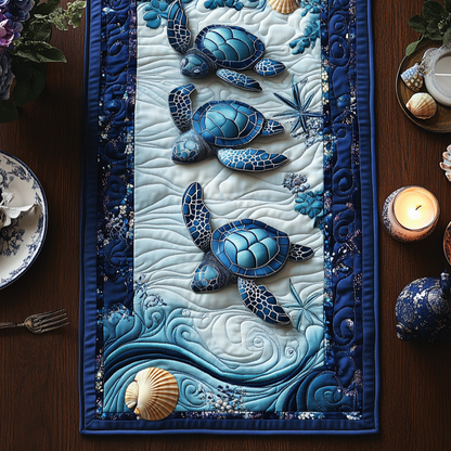 Mystic Tides Quilted Table Runner NCU0DV3507