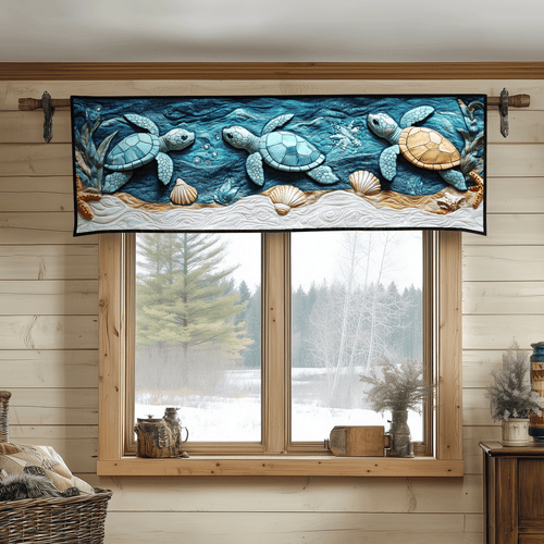 Mystic Tides Quilted Valance NCU0DV3512