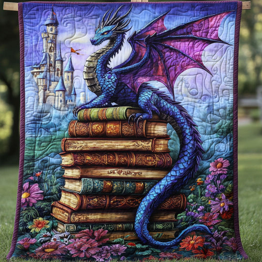 Mystic Tome Guardian Quilted Blanket NCU0NT6777