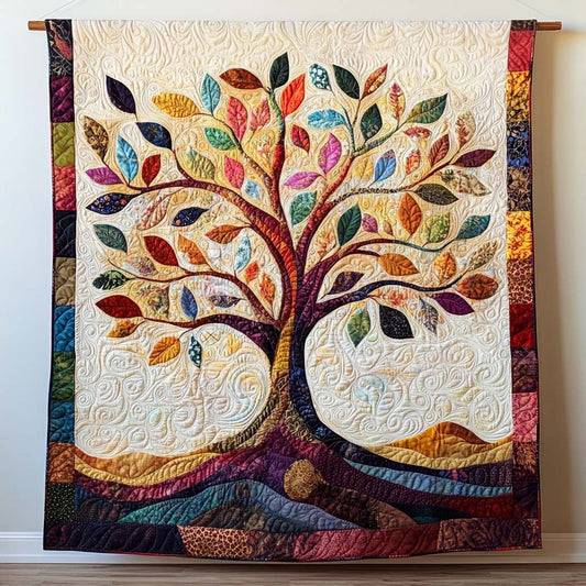 Mystic Tree Quilted Blanket NCU0NT598