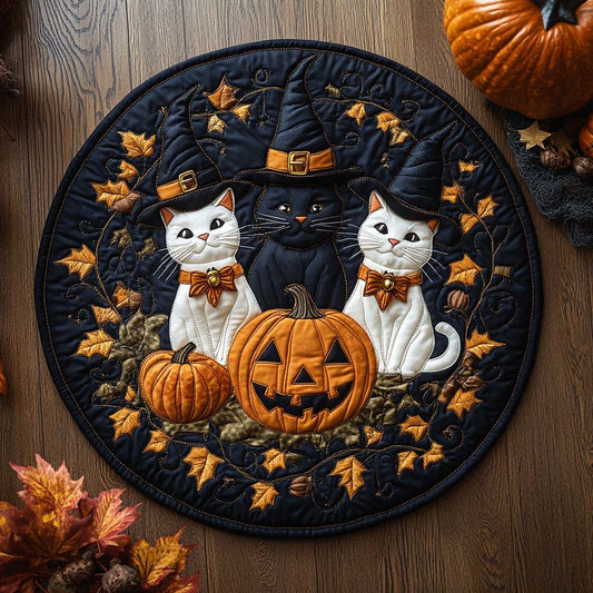 Mystic Trio Quilted Round Mat NCU0XD284