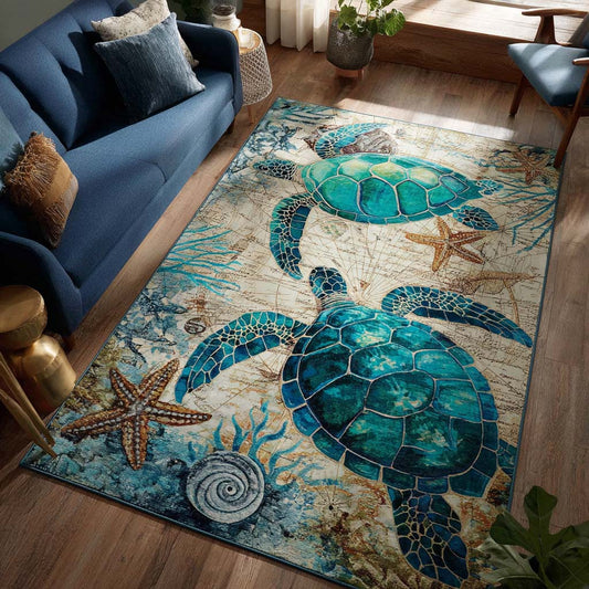 Mystic Turtle Area Rug NCU0NT10058