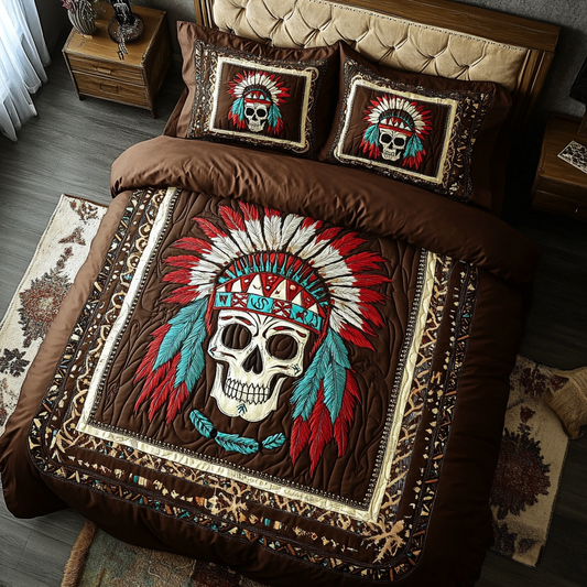 Mystic Warrior 3-Piece Quilted Bedding Set NCU0VH2769