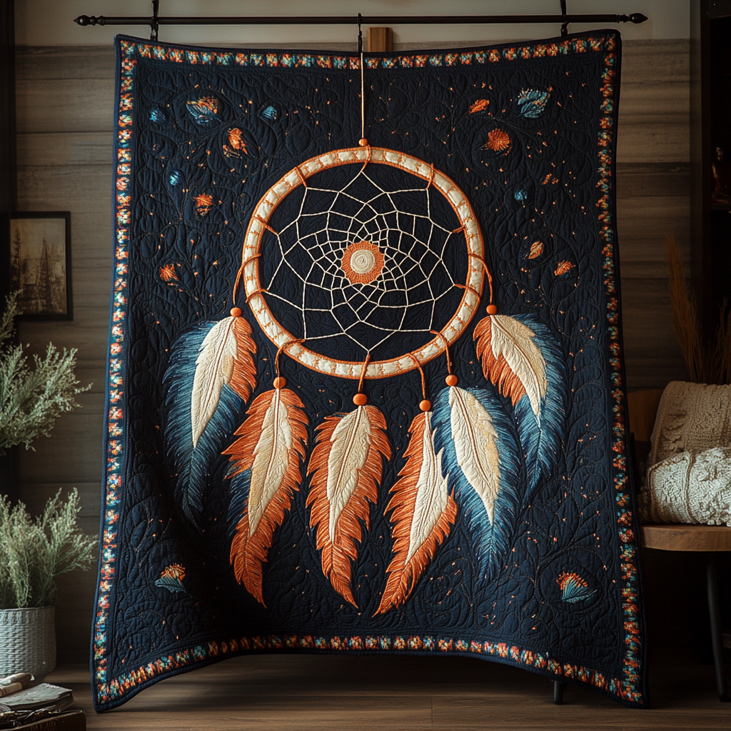 Mystic Web Quilted Blanket NCU0DK4945