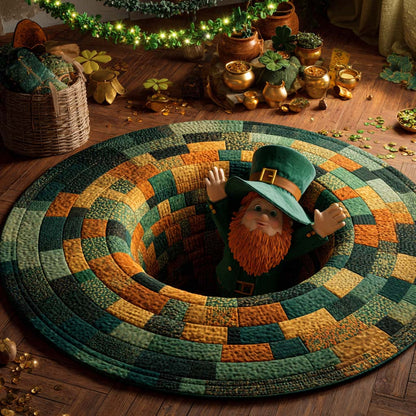 Mystic Well Quilted Round Mat NCU0HH1799