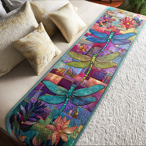 Mystic Wing Bloom Quilted Bed Runner NCU0TD1576