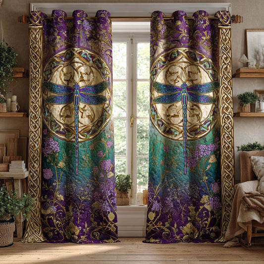 Mystic Wings Quilted Curtains NCU0TV1079