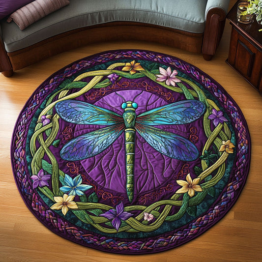 Mystic Wings Quilted Round Mat NCU0NT3824
