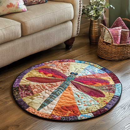 Mystic Wings Quilted Round Mat NCU0VH3128
