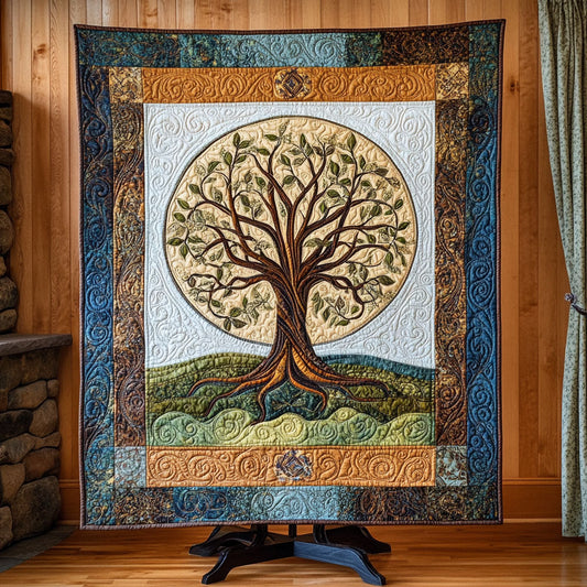 Mystical Roots Art Quilt Hanging NCU0PT3286