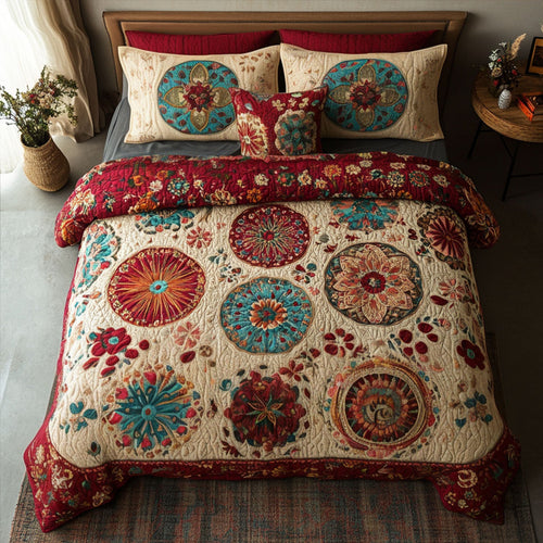 Mystical Trails 3-Piece Quilted Bedding Set NCU0PT7143
