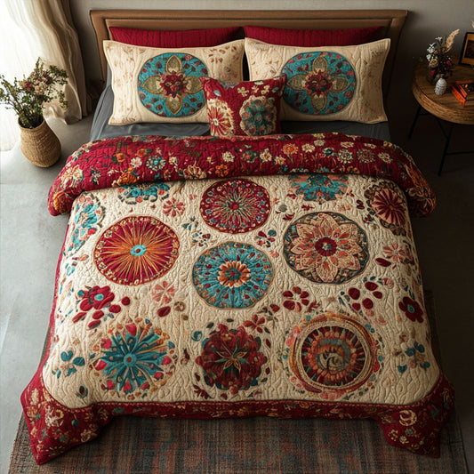Mystical Trails 3-Piece Quilted Bedding Set NCU0PT7143
