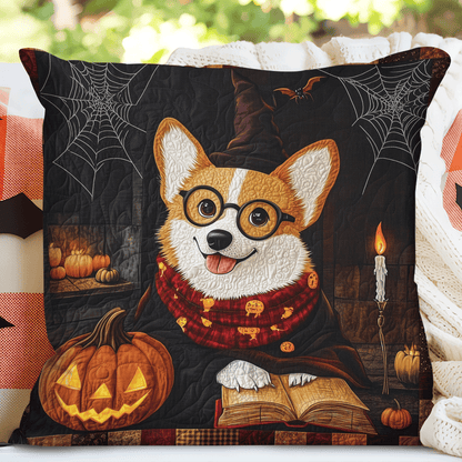 Corgi Haunted Hideaway Pillow Case NCU0TH1763