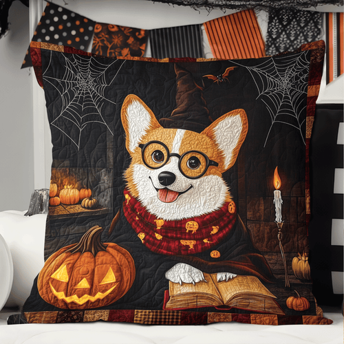 Corgi Haunted Hideaway Pillow Case NCU0TH1763