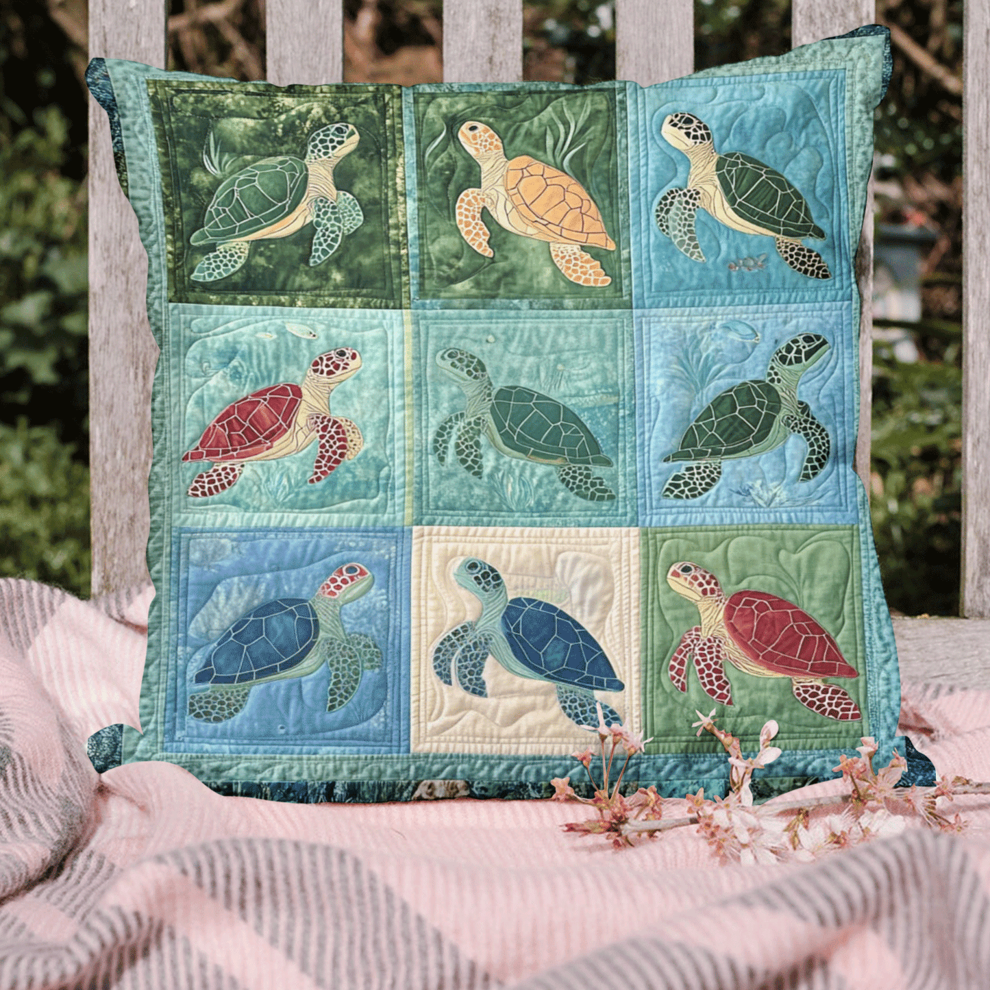 Coral Reef Comfor Quilted Pillow Case NCU0TL1300