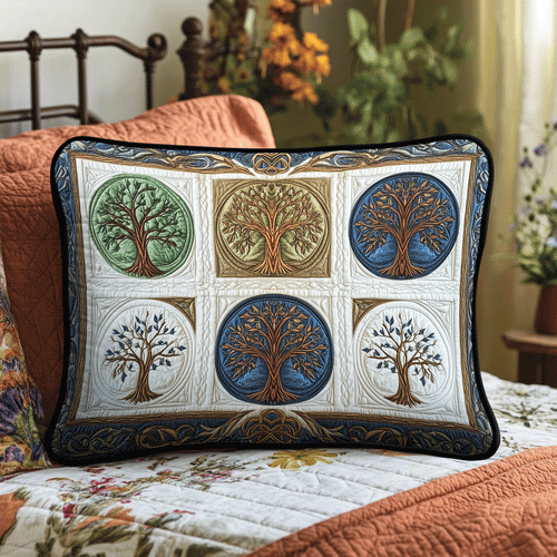 Ethereal Forest Quilted Bedding Pillow Case NCU0TL2110