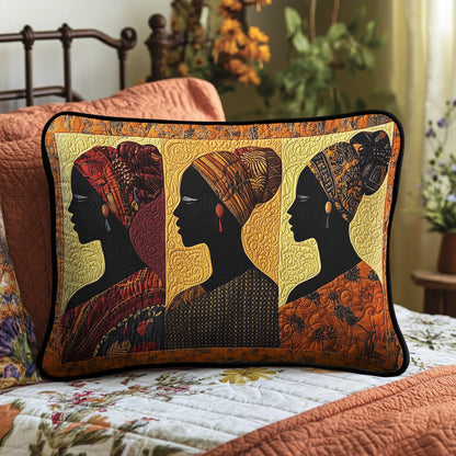 Afro Chic Quilted Bedding Pillow Case NCU0VH4108