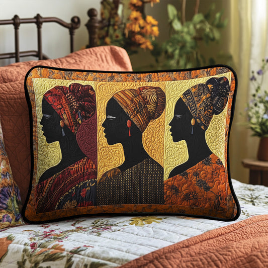 Afro Chic Quilted Bedding Pillow Case NCU0VH4108