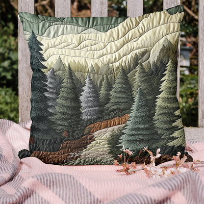 Moonlit Woods Quilted Pillow Case NCU0VH4388