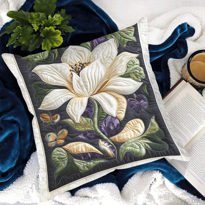 Floral Elegance Quilted Pillow Case NCU0VH3047