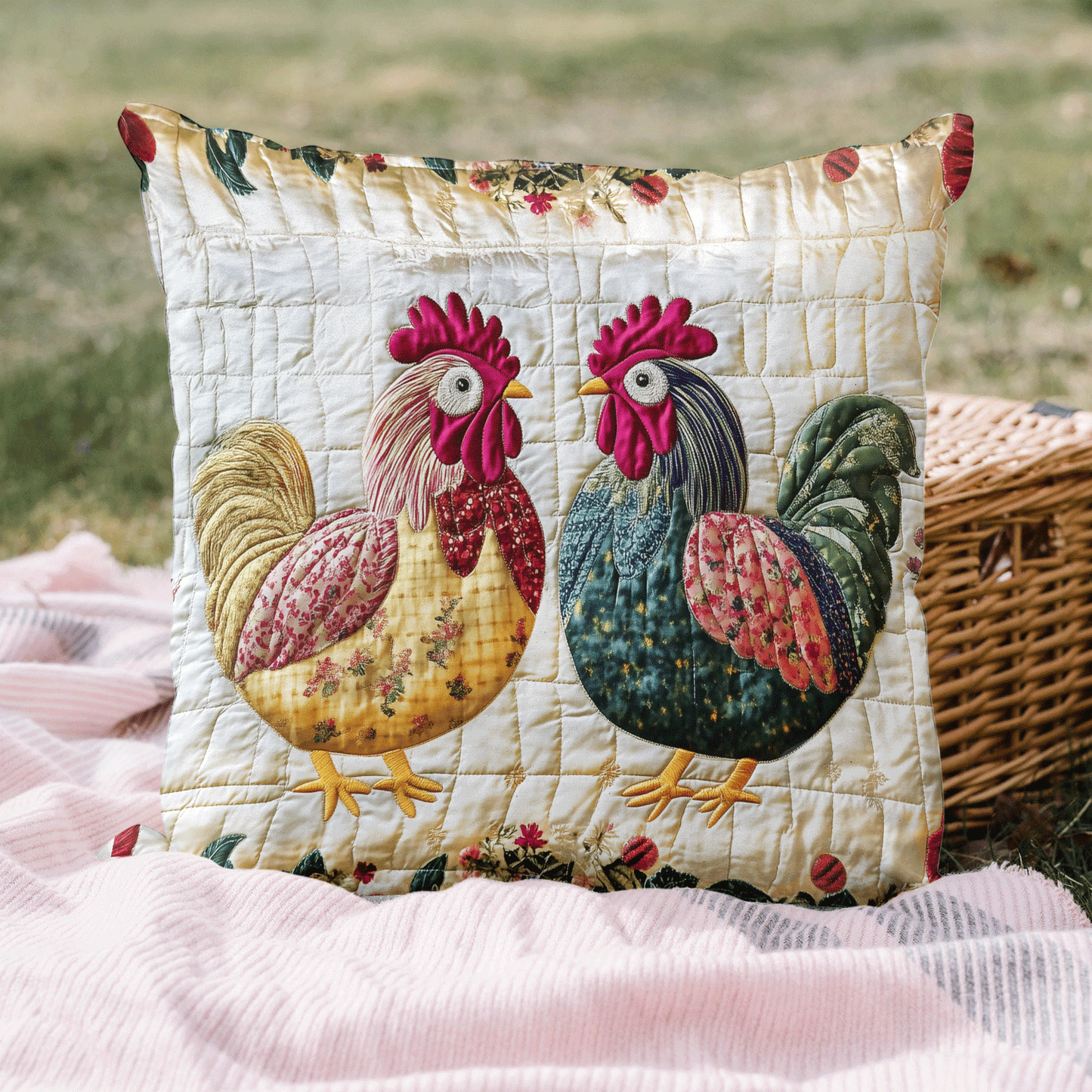 Feathered Dreams Quilted Pillow Case NCU0VH2907