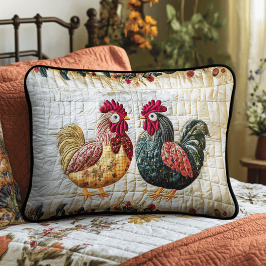 Feathered Dreams Quilted Bedding Pillow Case NCU0VH2908