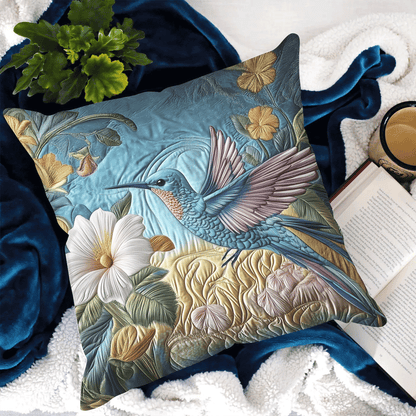 Floral Flight Quilted Pillow Case NCU0VH3605