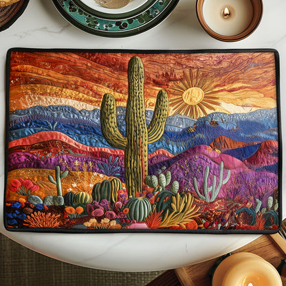 Desert Bloom Quilted Place Mat NCU0VH3814