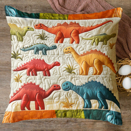 Prehistoric Pals Quilted Pillow Case NCU0VH3893