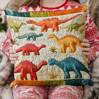 Prehistoric Pals Quilted Pillow Case NCU0VH3893