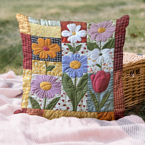 Petal Path Quilted Pillow Case NCU0VH3899