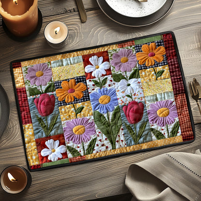 Petal Path Quilted Place Mat NCU0VH3898