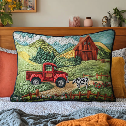 Farm Fresh Quilted Bedding Pillow Case NCU0VH3951
