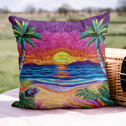 Beach Dreams Quilted Pillow Case NCU0VH4117