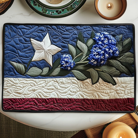 Elegant Blooms Quilted Place Mat NCU0VH4597