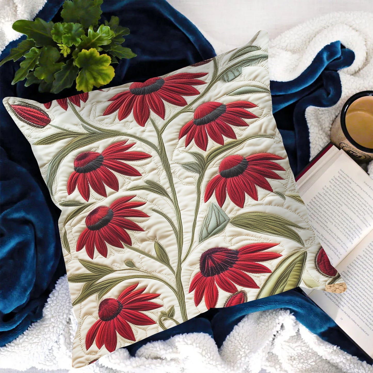 Soft Sprout Quilted Pillow Case NCU0VH4596