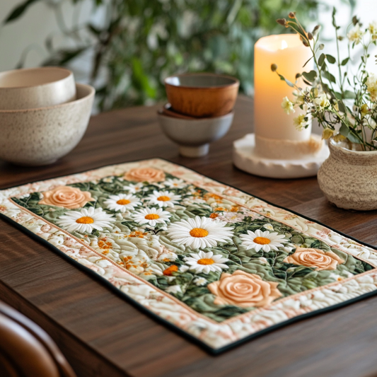 Daisy Dreams Quilted Placemat NCU0VL2008
