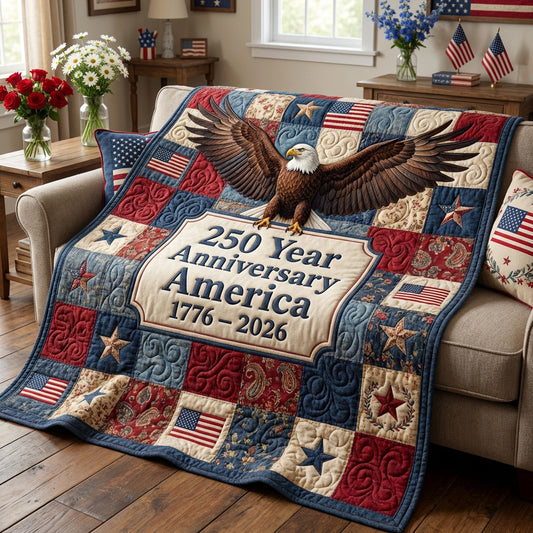Nation Quilt Quilted Blanket NCU0TV1885