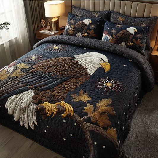 National Pride 3-Piece Quilted Bedding Set NCU0PT7650