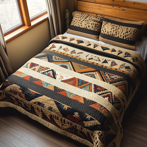 Native Pattern Charms Quilted Bedding Set NCU0DV5320
