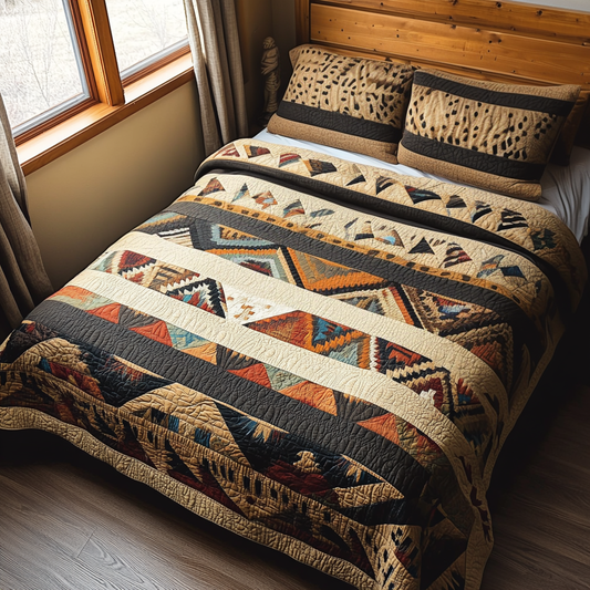 Native Pattern Charms Quilted Bedding Set NCU0DV5320