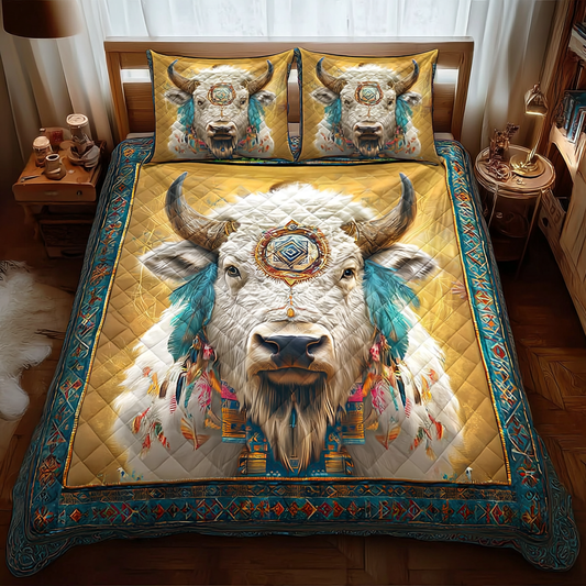 Native Blessing 3-Piece Quilted Bedding Set NCU0DK8309