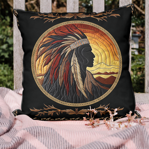 Native Guardian Quilted Pillow Case NCU0DK3775