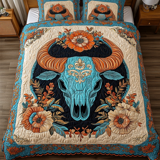 Native Strength 3-Piece Quilted Bedding Set NCU0VH1341